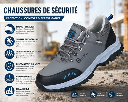 Chaussures de sécurité PREMIUM embout en acier